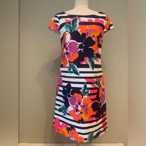 Eliza J Floral Shift Dress